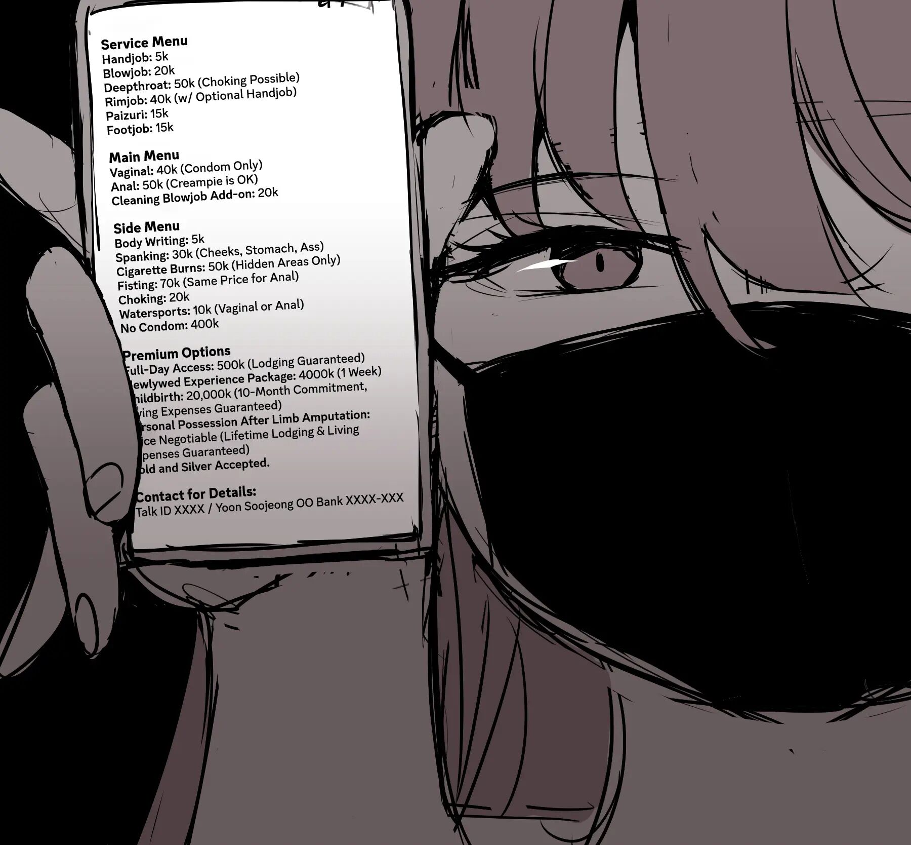 The Mechanical Engineering Department's Cum Dumpster: Yoon Soojeong Chapter 1000 Page 4